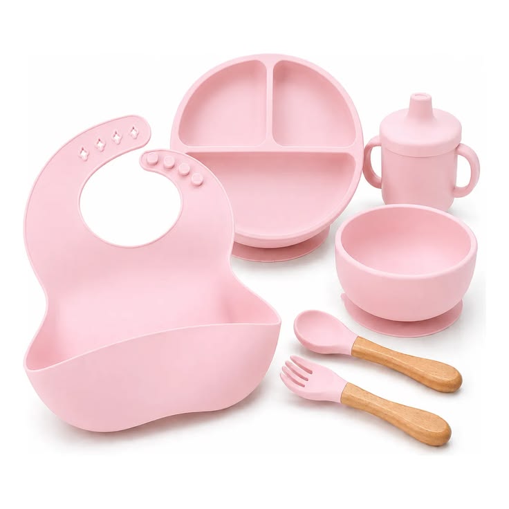 Baby Feeding Set - 6 Pcs Set
