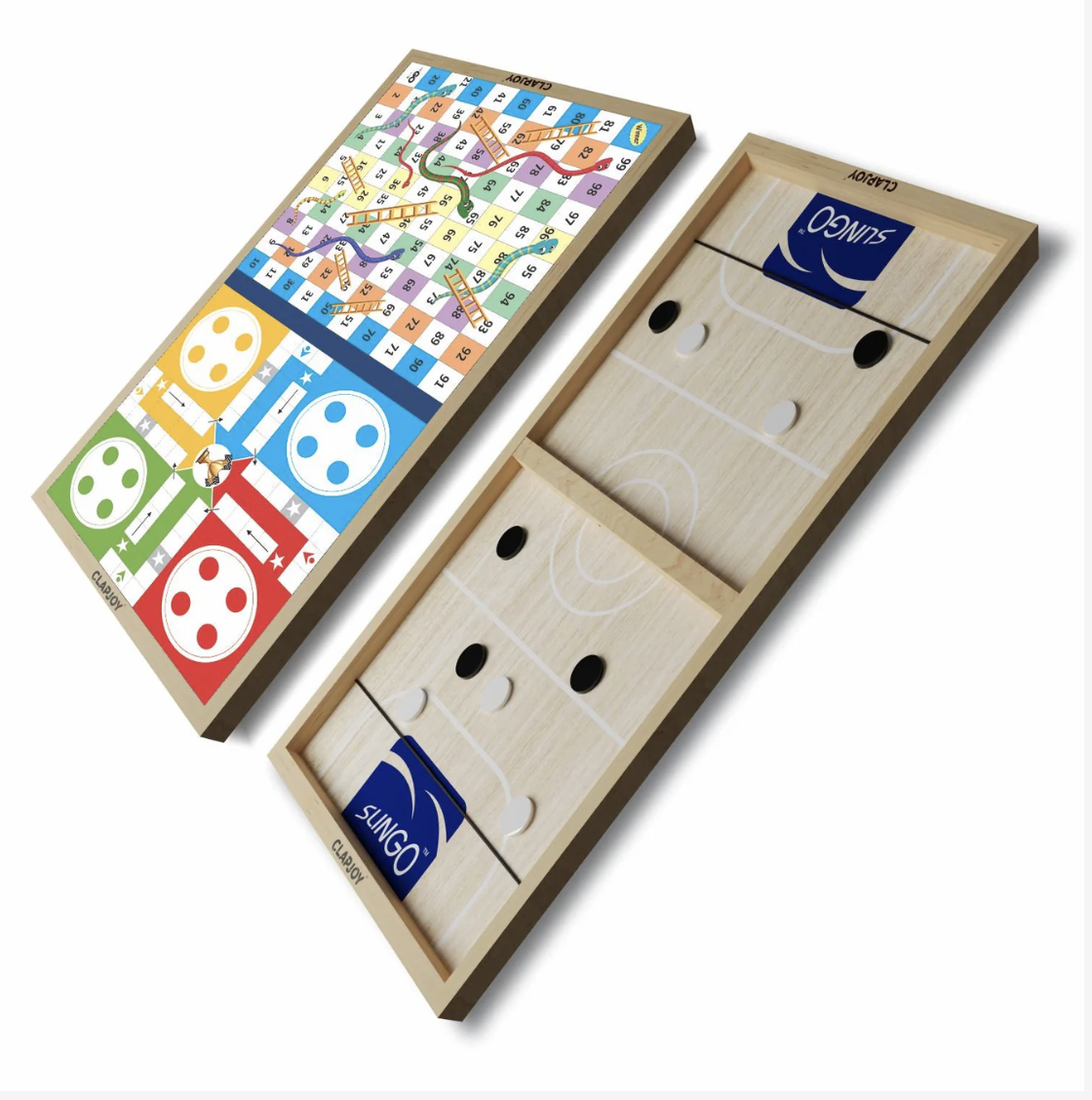 3 in 1 Fastest Finger First Board Games for Adults & Kids